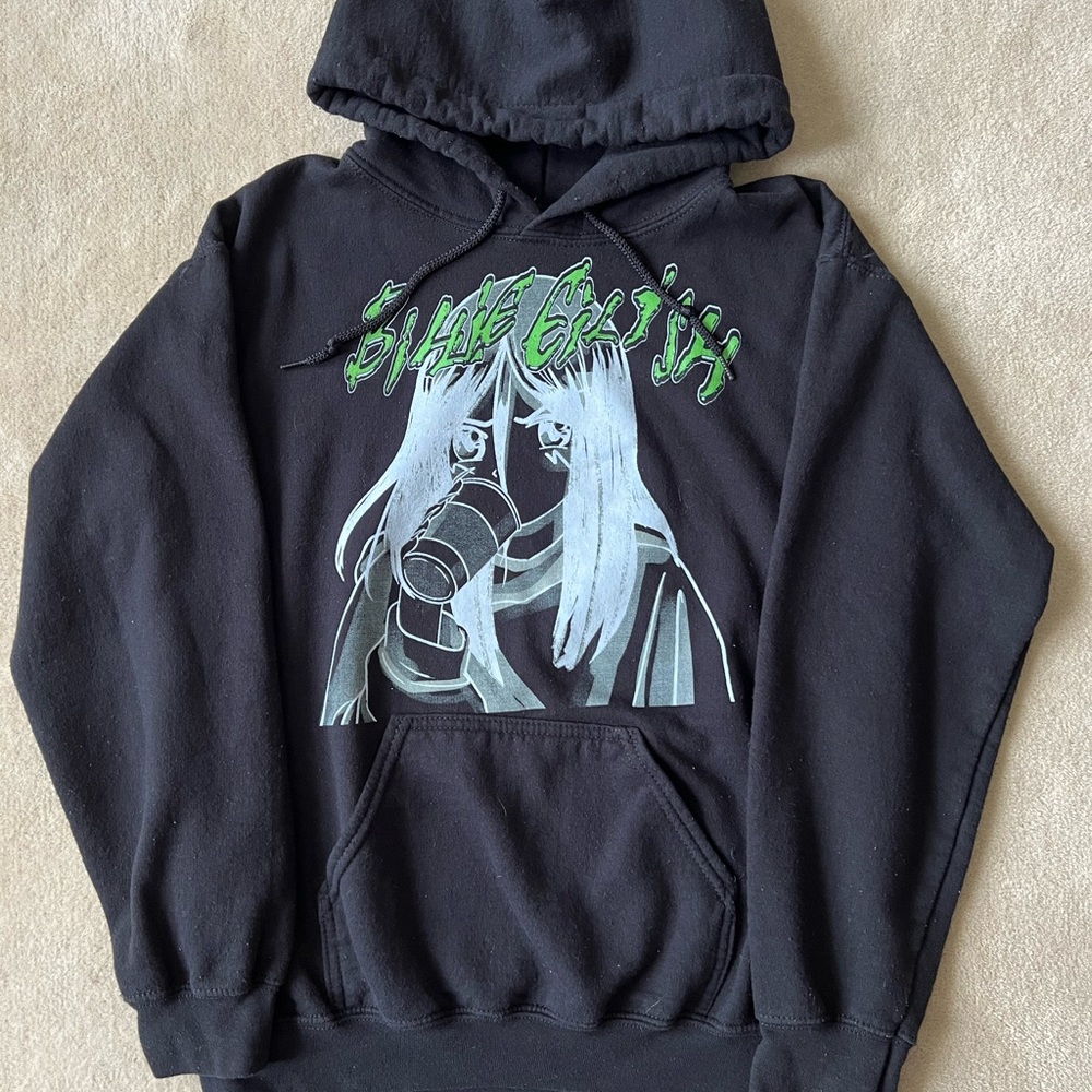 Offizieller Billie Eilish Hoodie - Kaffee Design Pullover Von Bravado